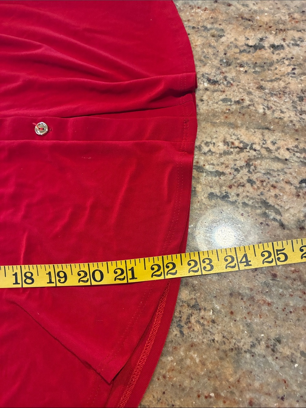 Perception Concept Ruffled, Button Up Red Blouse, Size: S - Picture 9 of 10